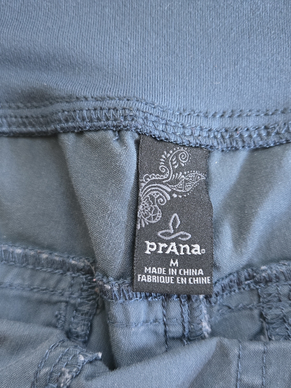 Women's Prana Slate Blue Kanab Shorts - Picture 3 of 4